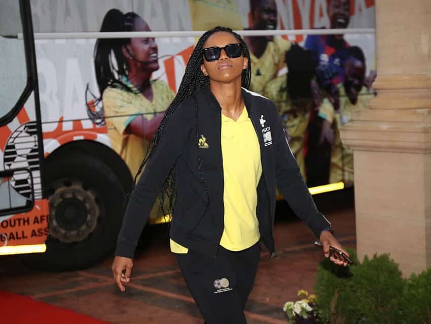 Jermaine Seoposenwe in Banyana Banyana World Cup hotel